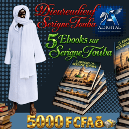 5 EBOOKS SUR SERIGNE TOUBA MBACKÉ