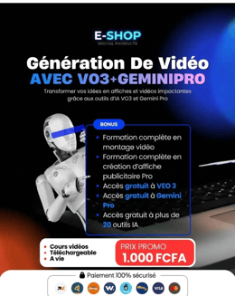 Formation complète montage vidéo, création d'affiche publicitaire pro