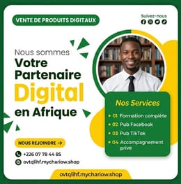 Programme d'accompagnement sur la vente des produits digitaux: Formation complète