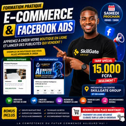 FORMATION PRATIQUE E-COMMERCE & FACEBOOK ADS 2026  💰