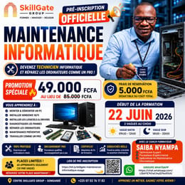 PRÉ-INSCRIPTION MAINTENANCE INFORMATIQUE