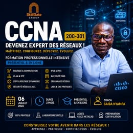 Pré-inscription CCNA : DEVENEZ ADMINISTRATEUR RÉSEAU PROFESSIONNEL AVEC LE CCNA