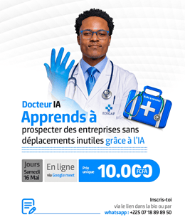 APPRENDS À PROSPECTER DES ENTREPRISES SANS DÉPLACEMENTS INUTILES GRÂCE À L’IA