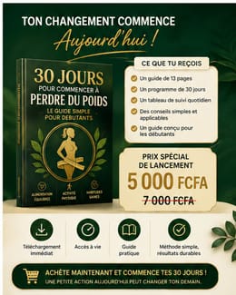 30 jours pour perdre du poids
