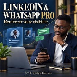 LinkedIn & WhatsApp Pro — Transformer vos profils en outils de visibilité