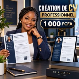 CV professionnel personnalisé — Création ou mise à jour