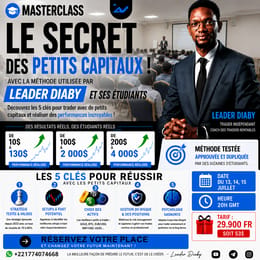 MASTERCLASS LE SECRET DES PETITS CAPITAUX !