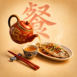 Au Restaurant En Chine