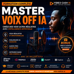 FORMATION MASTER VOIX OFF IA