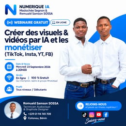 REPLAY WEBINAIRE/ MINI FORMATION utiliser l'IA pour créer des vidéos professionnelle