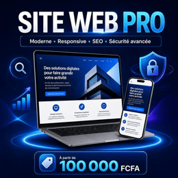 CREATION DE SITE WEB PROFESSIONNEL