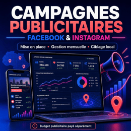 Campagnes publicitaires Facebook & Instagram