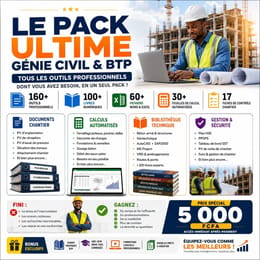 Kit complet BTP et génie civil