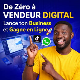 Part de 0 à vendeur numérique