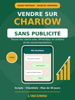 Vendre sur Chariow sans publicité : le guide honnête pour avoir tes premiers clients