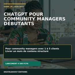 ChatGPT pour community managers débutants