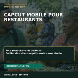 CapCut mobile pour restaurants