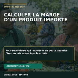 Calculer la marge d'un produit importé