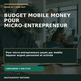Budget Mobile Money pour micro-entrepreneur