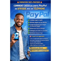Création d'un compte PayPal
