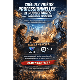 Créez des vidéos publicitaire ou professionnel avec l'intelligence artificielle