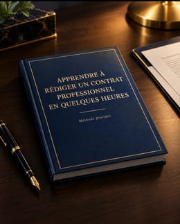 APPRENDRE A RÉDIGER DES CONTRATS PROFESSIONNELS EN QUELQUES HEURES.