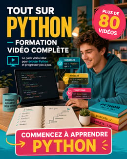 Formation video complète sur Python