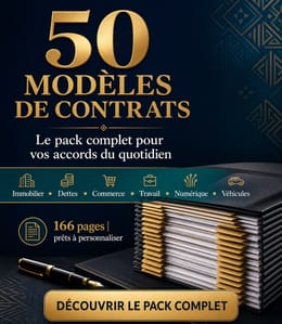 50 MODÈLES DE CONTRATS INDISPENSABLES EN AFRIQUE FRANCOPHONE