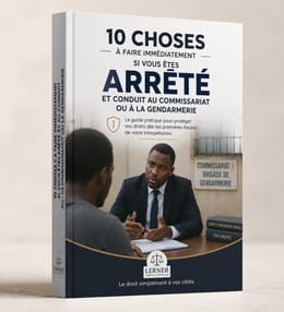 10 Choses à faire immédiatement si vous êtes arrêtés et conduit à la gendarmerie ou à la police