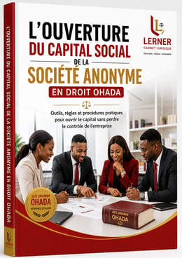 OUVERTURE DU CAPITAL  DANS UNE SOCIETE ANONYME : Outils règles et procédures pratiques