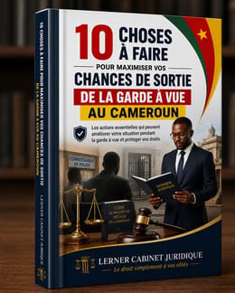 10 CHOSESS A FAIRE POUR MAXIMINISER VOS CHANCES DE SORTIE DE LA GARDE À VUE AU CAMEROUN