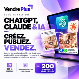 ChatGPT, Claude & IA : Créez, Publiez, Vendez !