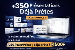+350 Présentations Déjà Prêtes – Pack Complet