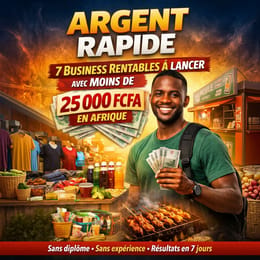 7 Business Rentables à Lancer avec Moins de 25 000 FCFA en Afrique