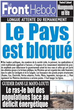 Journal le Front Hebdo