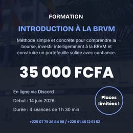 Introduction à la bourse (BRVM)
