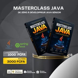 MASTERCLASS JAVA - De zéro à Développeur Java Sénior