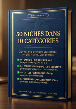 50 NICHES DANS 10 CATÉGORIES