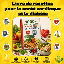Livre de recettes pour la santé cardiaque et le diabète