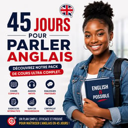 🇬🇧 Maîtrisez l'Anglais en seulement 45 Jours ! 🚀
