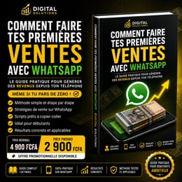 COMMENT FAIRE TES PREMIÈRES VENTES AVEC WHATSAPP