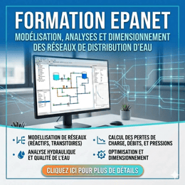 Formation EPANET  - Dimensionnement des réseaux de distribution d’eau