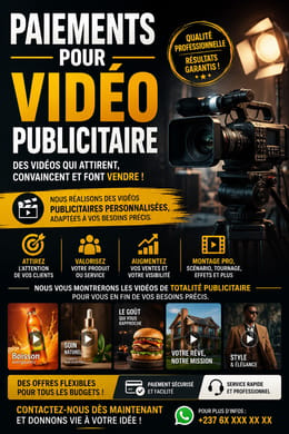 Paiements pour vidéo publicitaire
