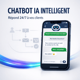 Installation de Chatbot IA Intelligent (WhatsApp, Facebook ou Site Web)