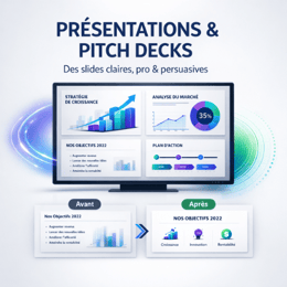 Création de Présentations PowerPoint & Pitch Deck Professionnels