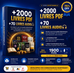 + 2000 Livres et + 70 Livres audio