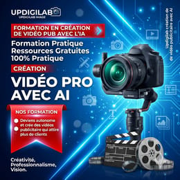 APPRENDRE À CRÉER DES VIDÉO PUBLICITAIRE AVEC L'AI