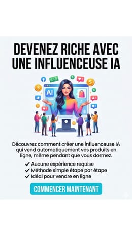 Créer son influenceuse IA pour vendre 2x +