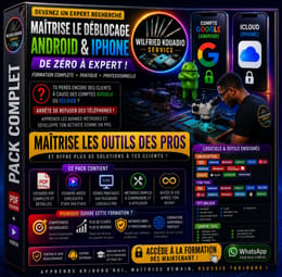 DEVENEZ EXPERT EN REPARATION GSM: DEBLOCAGE ANDROID & IPHONE⭐