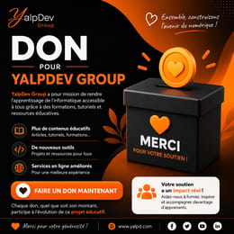 Donnez pour YalpDev Group